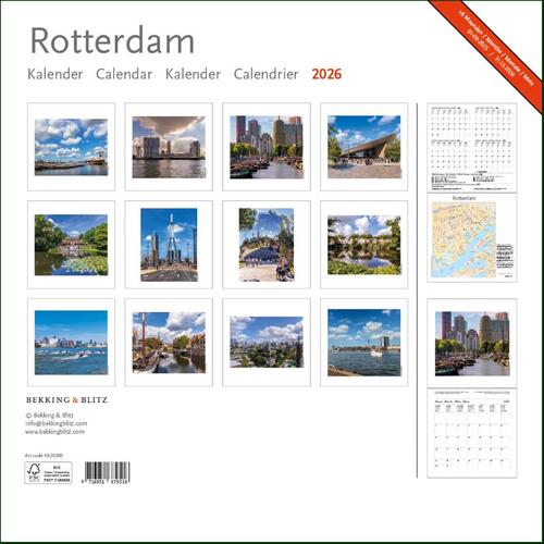 Rotterdam maandkalender 2026