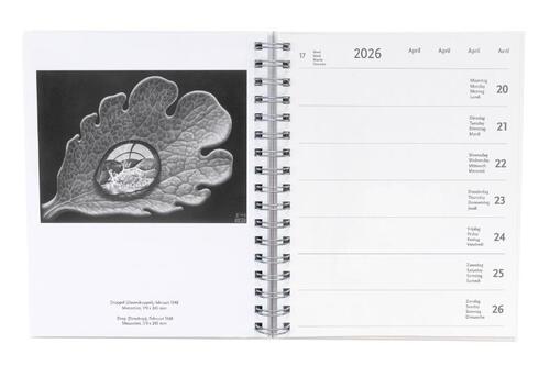 M.C. Escher weekagenda 2026