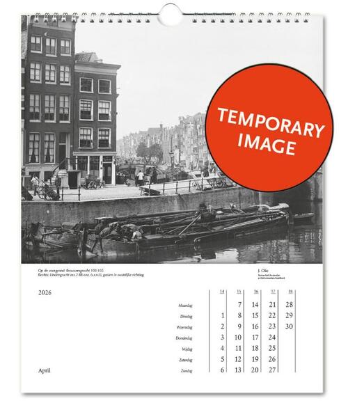Amsterdam rond 1900 kalender 2026, Jacob Olie