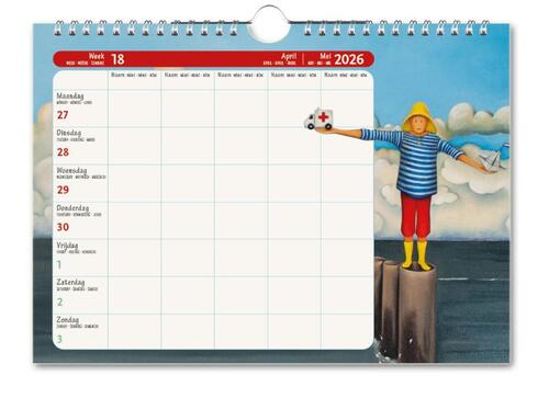 Judith Stam familie planner 2026