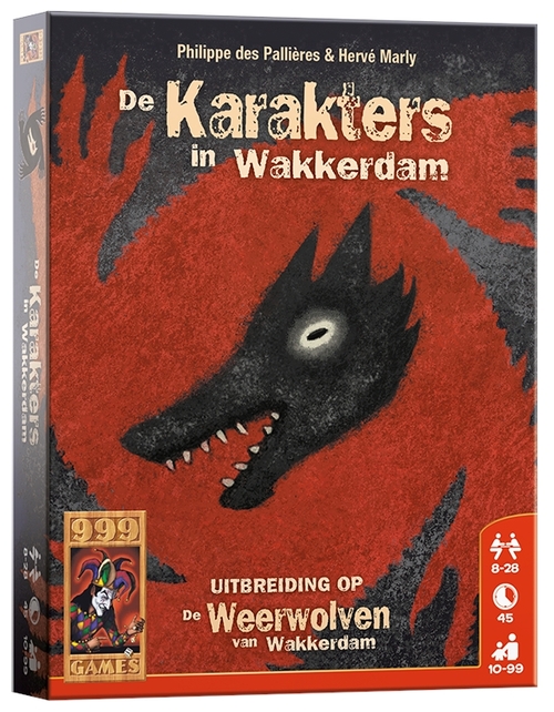 De Weerwolven Van Wakkerdam - Karakters