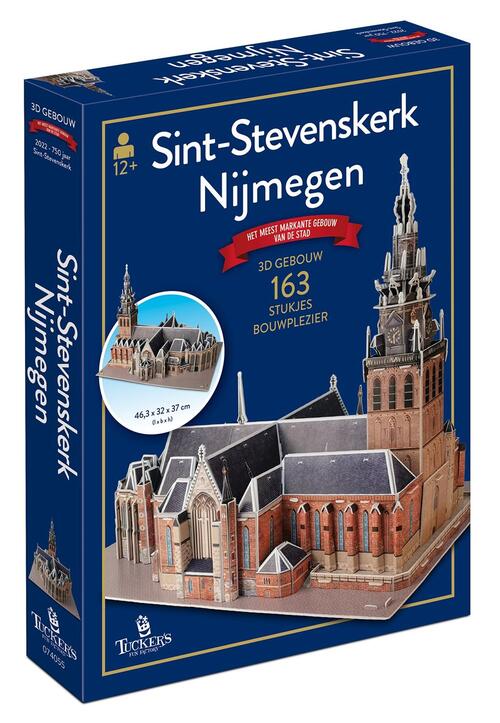 3D Gebouw - Sint-Stevenskerk Nijmegen (163 Stukjes)