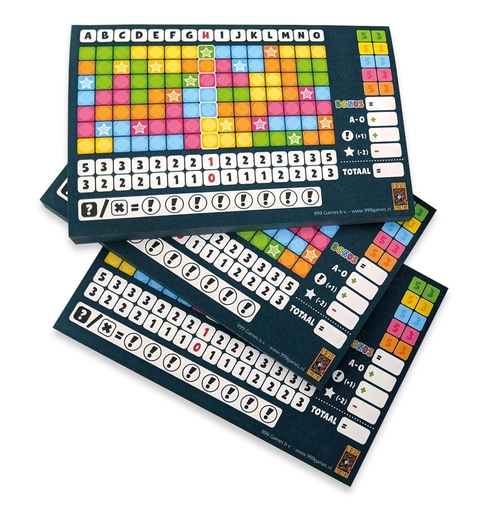 Scoreblokken Keer Op Keer Drie Stuks Level 1