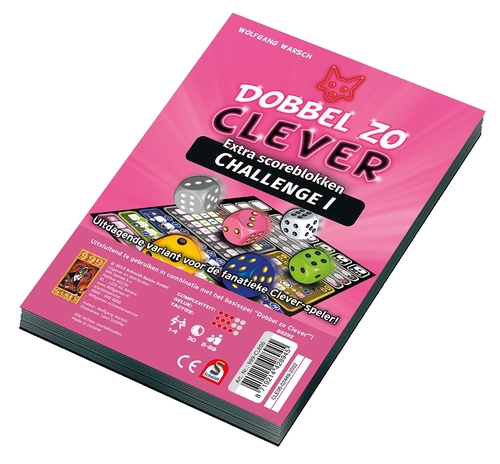 Scoreblok Dobbel Zo Clever Challenge
