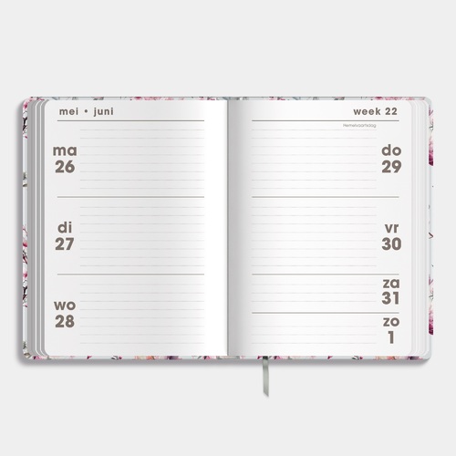 Agenda Soft Pocket A6 D4 25/26 Kersenbloesem