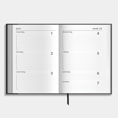 Agenda Basic Grijs 26/27