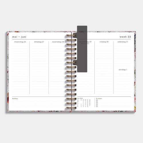 Planner Luxe D3 25/26 Bloemen