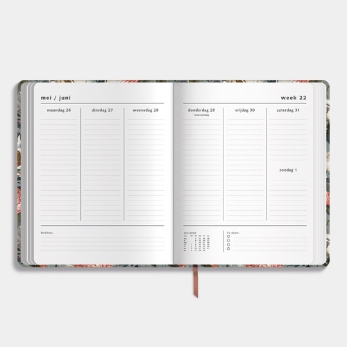 Planner Medium D1 25/26 Kraanvogels