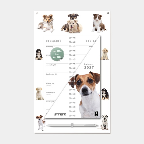 Omslagkalender Honden 2027