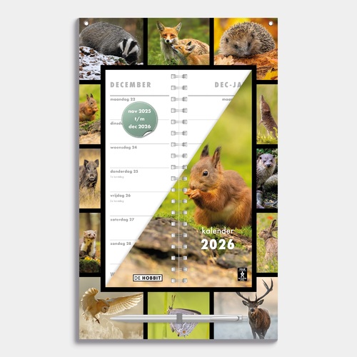 Omslagkalender Natuur 2026