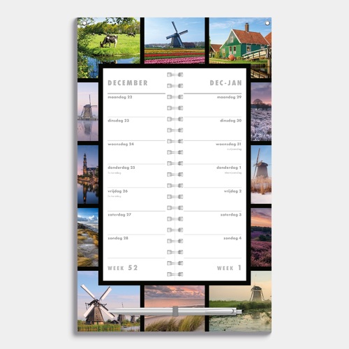 Omslagkalender Holland 2026