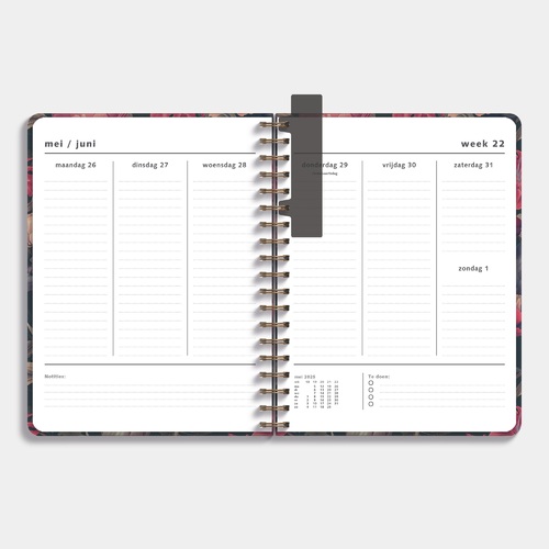 Planner Medium D2 25/26 Klassiek