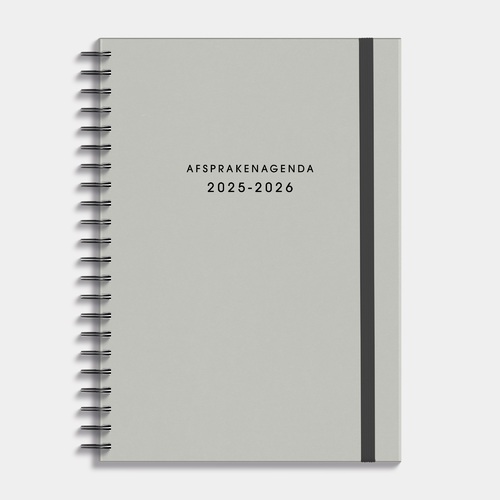 Afsprakenagenda D1 25/26 Washed craft