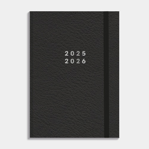 Afsprakenagenda D6 25/26 Lederlook