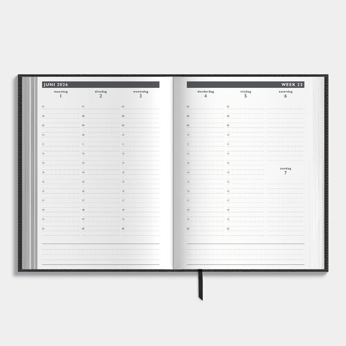 Afsprakenagenda 2026-2027 A5 Lederlook