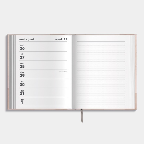 Notitieagenda 25/26 Abstract oudroze