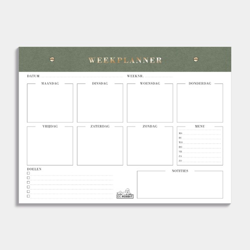 Bureauplanner Undated D1 24/25