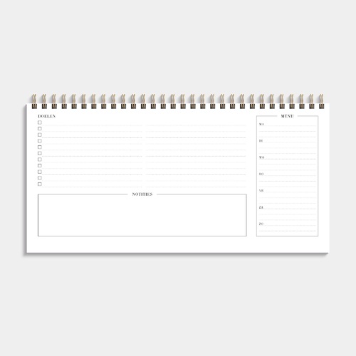 Bureauplanner Undated D2 24/25