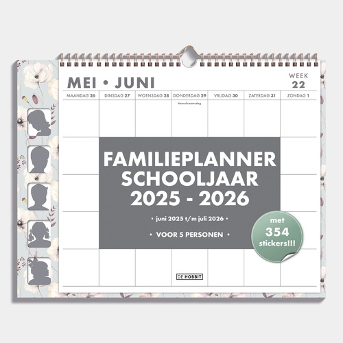 Fam. Planner Omslag D1 25/26 Klaproos