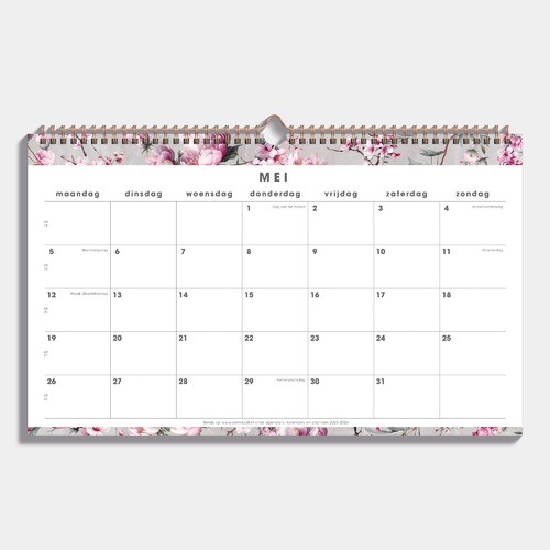 Maandkalender D3 25/26 Kersenbloesem