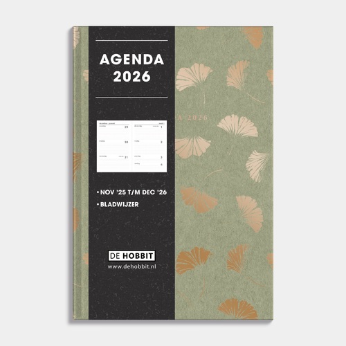 Basic Agenda 2026 A5 Grinko Goud