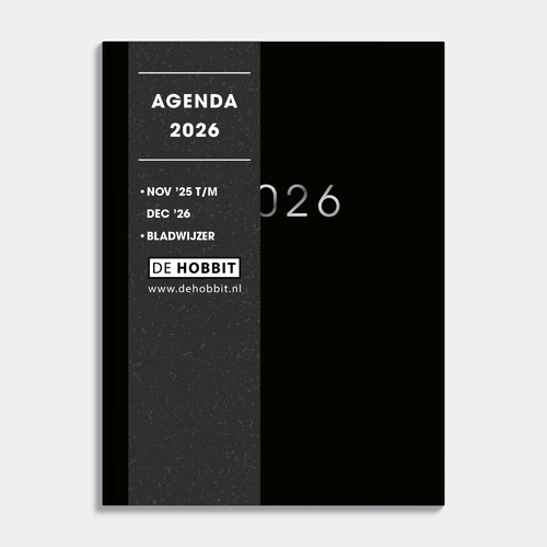 Pocket Agenda 2026 A6 Zwart