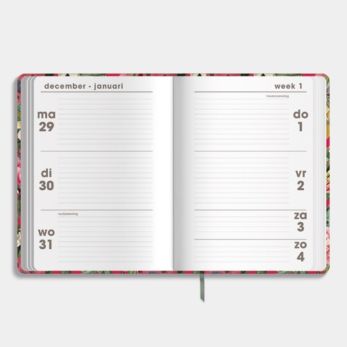 Soft Pocket Agenda 2026 A6 Tropisch