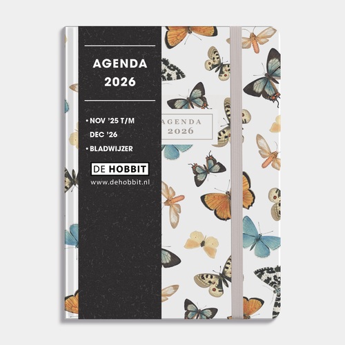 Soft Pocket Agenda 2026 A6 Vlinders