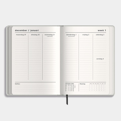 Agenda 2026 A5 Washed Craft