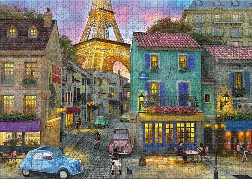 Paris Streets (1000 Stukjes)