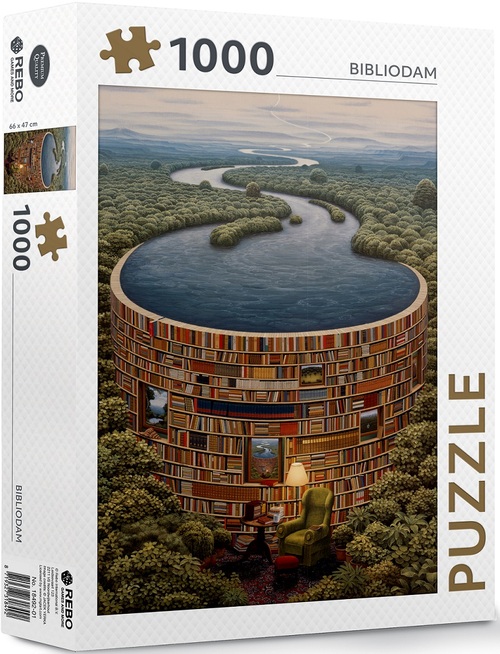 Bibliodam (1000 Stukjes)