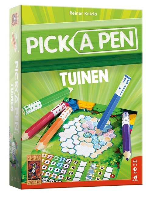 Pick A Pen Tuinen - Dobbelspel