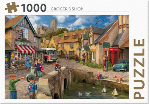 Rebo Legpuzzel 1000 Stukjes - Grocer's Shop