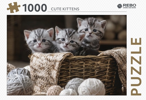 Cute Kittens (1000 Stukjes)