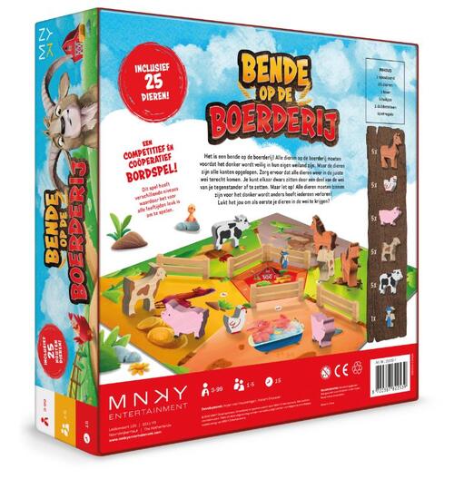 Bende op de Boerderij - Bordspel
