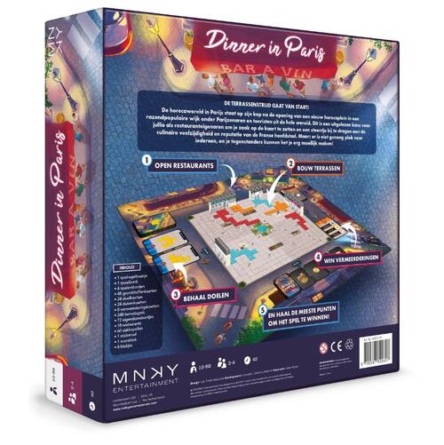 Dinner in Paris - Bordspel