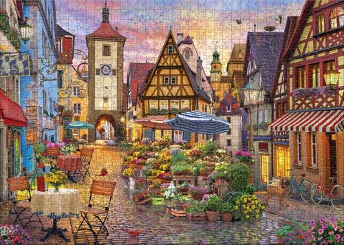 Rebo legpuzzel 1000 stukjes - Rothenburg Bavaria