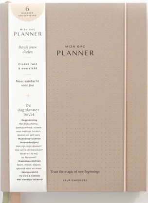 Mijn dag planner - Leukigheidjes - Beige