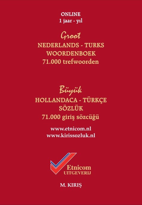 Groot Nederlands-Turks woordenboek online