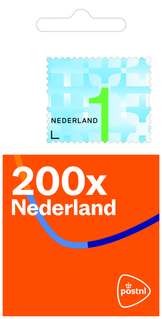 Postzegel Nederland Waarde 1 Zelfklevend Rol À 200 Stuks