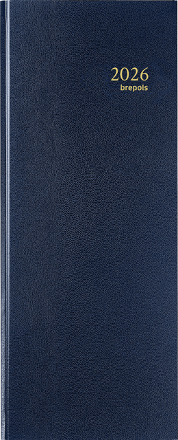Agenda 2026 Brepols Saturnus Lima 1Dag/1Pagina Blauw