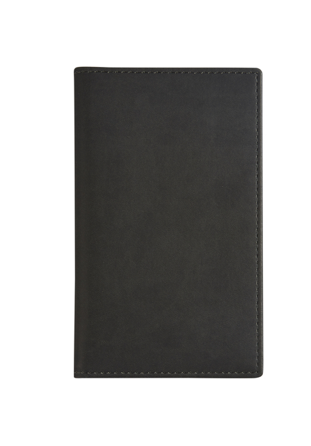 Agenda 2025 Brepols Optivision Pocket Trento 7Dagen/2Pagina's Antraciet