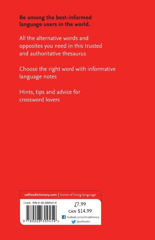 Paperback English Thesaurus Essential