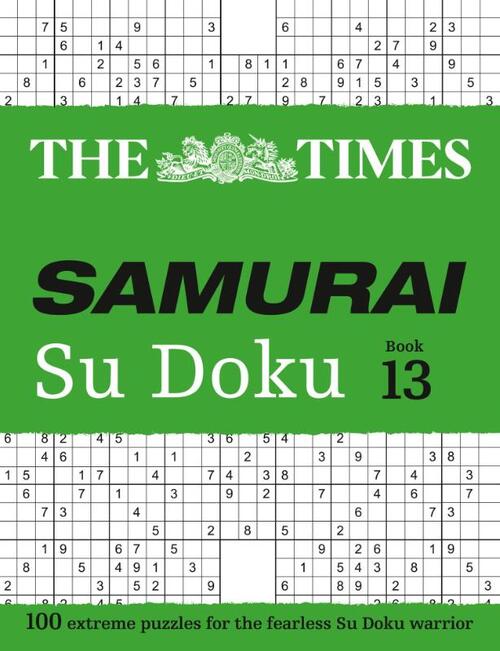 The Times Samurai Su Doku 13