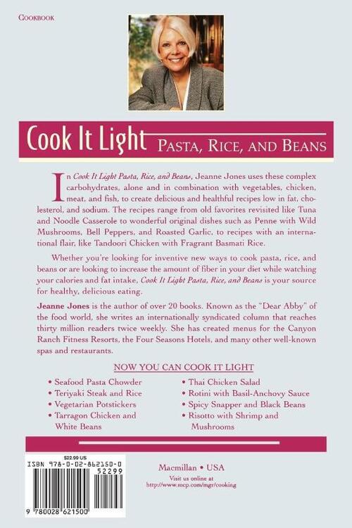 Cook It Light Pasta, Rice, and Beans