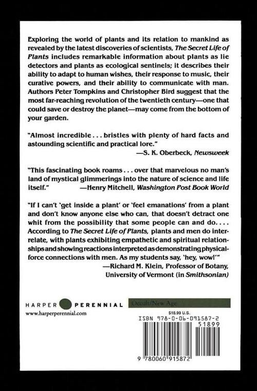 The Secret Life of Plants