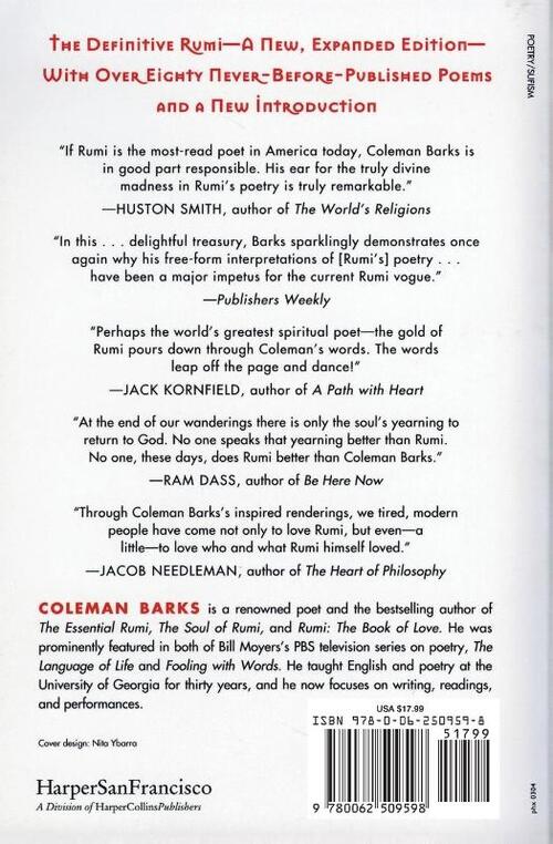 The Essential Rumi Revised