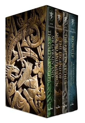 Tolkien Myths and Legends Box Set: Sir Gawain and the Green Knight, the Legend of Sigurd and Gudrún, the Fall of Arthur, Beowulf