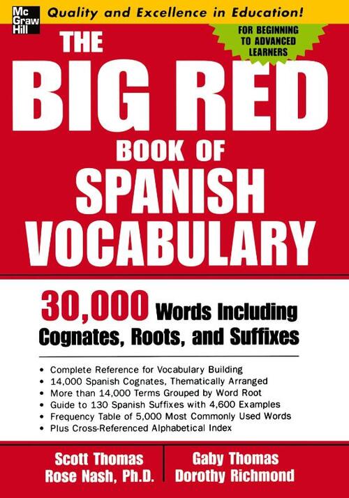 The Big Red Book of Spanish Vocabulary