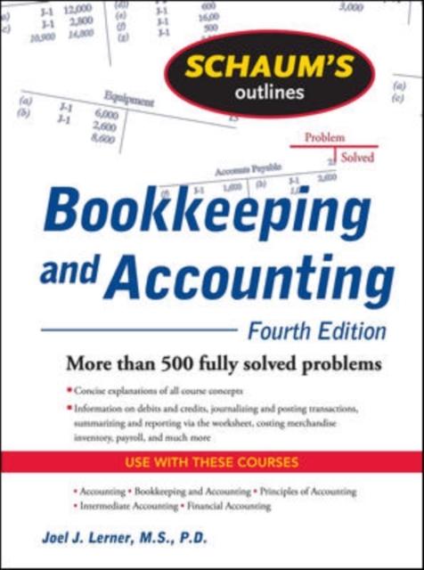 Schaum's Outline of Bookkeeping and Accounting, Fourth Edition